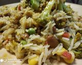A picture of step 3 of Stir fried rice.