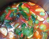 รูปขั้นตอนการทำที่ 5 ของ แกงเผ็ดไก่(แกงแดง)สูตรไม่ใส่กระทิ