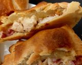 A picture of step 9 of My Bacon, Chicken & Cheese Parcels 😘.