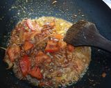 A picture of step 2 of Beetroot (Chukandar ke qatlay).
