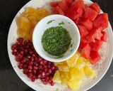 A picture of step 1 of Watermelon 🍉 Citrus 🍊🍋‍🟩 Salad.
