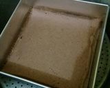 Foto langkah ke 4 dari resep Bolu gulung kukus coklat.