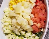 Foto del paso 2 de la receta: Salpicón de verduras y pollo