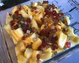 Une image de l'étape 4 de Salade d'ananas mariné aux fruits confits.