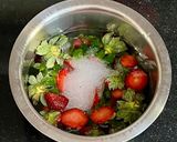 A picture of step 2 of Zero Waste Strawberry 🍓 Syrup (Best Out Of Waste).