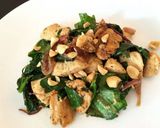 Foto del paso 5 de la receta: Pechuga de pollo con espinacas