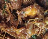 A picture of step 5 of Prawn masala.