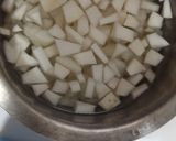 A picture of step 1 of Turnip with spinach.