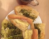 صورة لخطوة 6 من وصفة فطائر الزعتر واللبنة