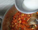 A picture of step 9 of Brown rice with Mexican curry (no onion no garlic).