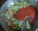 A picture of step 5 of American chopsuey.
