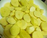 A picture of step 1 of Sautéed potatoes with beef stew.