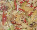A picture of step 3 of Chinese lasagna.