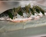 Une image de l'étape 8 de Saumon sauvage en papillote à l ail mariné et herbes aromatiques.