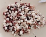 A picture of step 3 of Octopus Croquettes.