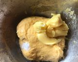 Foto langkah ke 3 dari resep Roti Sobek Labu Kuning.