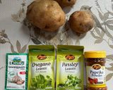Foto langkah ke 1 dari resep Potato Wedges.