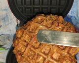 A picture of step 4 of Papaya Multi Grain Waffle.