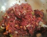 A picture of step 2 of Meat Balls.