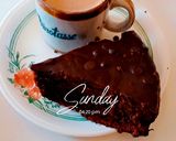 صورة لخطوة 1 من وصفة كــيكة الشوكولا 🍫ونكهة النسكافيه بسيطه جداً