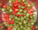 A picture of step 3 of Green Moong Soup.