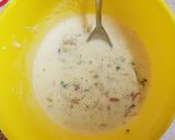 A picture of step 3 of Healthy masala waffle.