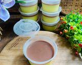 Foto langkah ke 7 dari resep Puding Kentang Vla Cokelat.