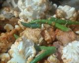 A picture of step 6 of Gobi Chicken.