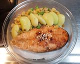 鮭魚便當的食譜步驟3照片