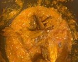 A picture of step 4 of Kaadai (quail) gravy.