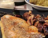 Foto del paso 7 de la receta: Urta a la Plancha con Boletus al Wok con Mayonesa de Trufa