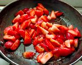 A picture of step 3 of No Bake Strawberry Cheesecake.