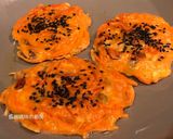 A picture of step 8 of Carrot Pancakes.