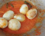 Foto langkah ke 6 dari resep Telur Ayam Kemangi Balado.