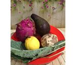 Foto langkah ke 1 dari resep Diet Juice Dragon Fruit Lemon Kale Avocado Jicama.