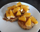 Foto del paso 4 de la receta: Tortitas rellenas de coco y chocolate