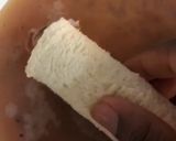 A picture of step 5 of French toast roll-ups.