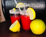 A picture of step 6 of Melonade🍉🍋.