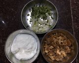 A picture of step 2 of Methi Palak thepla.