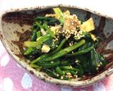Japanese Fried Spinach with Aburaage recipe step 5 photo