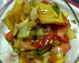 A picture of step 4 of Potato jat-pat veggie.