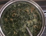 Foto langkah ke 3 dari resep Sayur daun singkong santan telur.