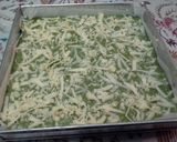 Foto langkah ke 5 dari resep Green tea cheese brownies.