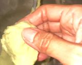 Foto langkah ke 3 dari resep Roti Tawar Discard Sourdough Matcha (Eggless).