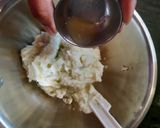 A picture of step 3 of Rice bread roll(leftover rice).