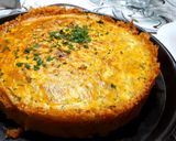 Foto del paso 6 de la receta: Tarta de papas rosti con panceta