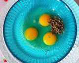 Foto del paso 5 de la receta: Pimientos asados rellenos de patatas fritas y huevos fritos