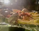 A picture of step 8 of Grilled Vegetables and Chicken.