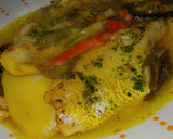 Foto del paso 6 de la receta: Merluza en salsa marinera i alioli al grill