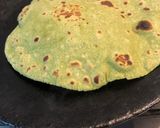 A picture of step 6 of Palak/ Spinach Paratha.